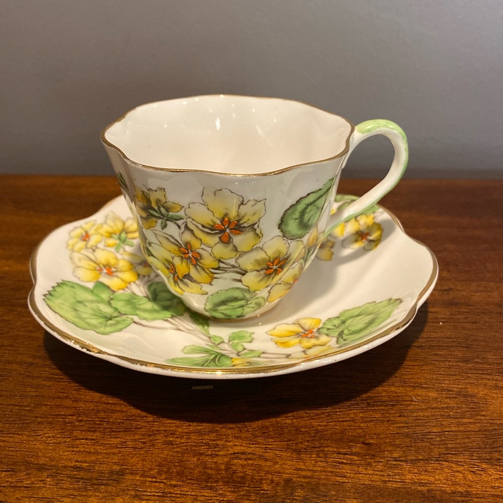 Teacup and saucer